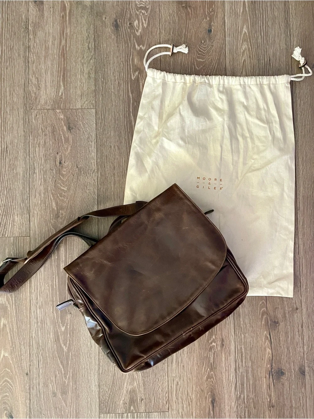 Moore + Giles Wynn Mail Bag - Brompton Brown